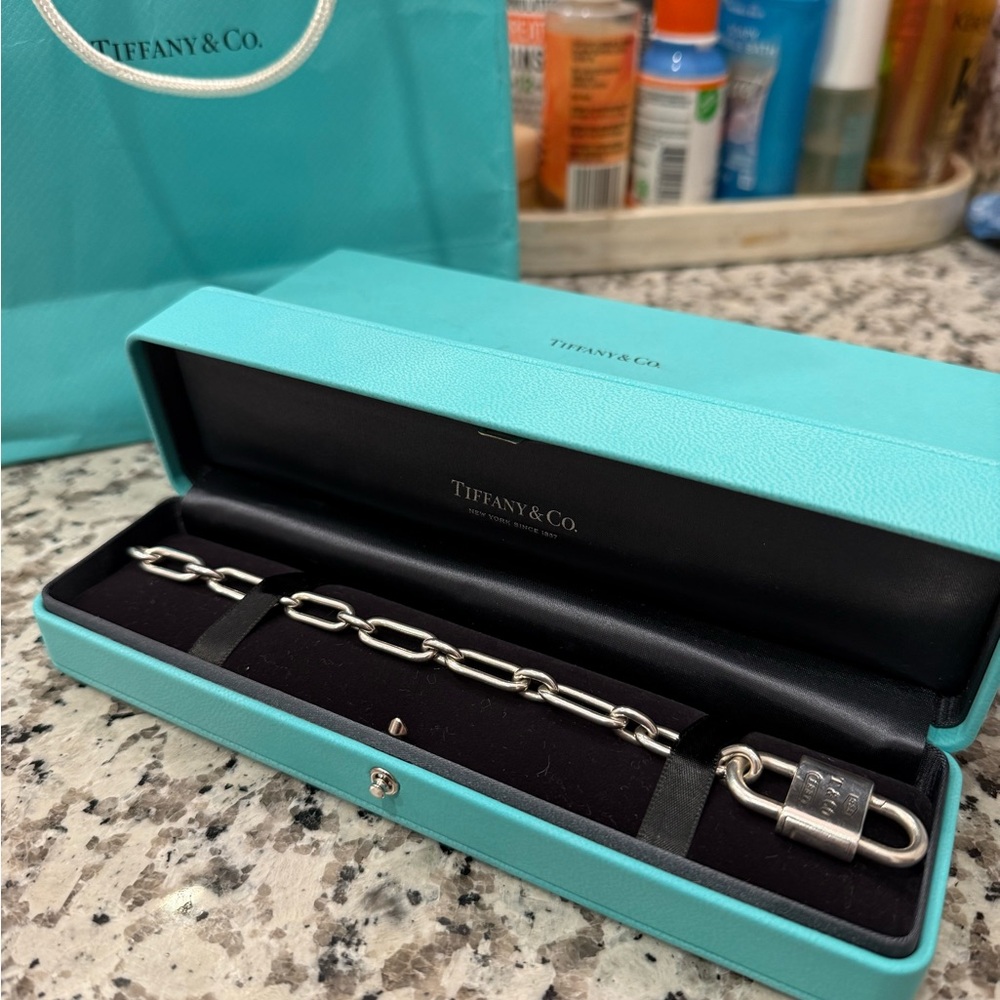 Tiffany & Co. 1837 Medium Double Lock Bracelet